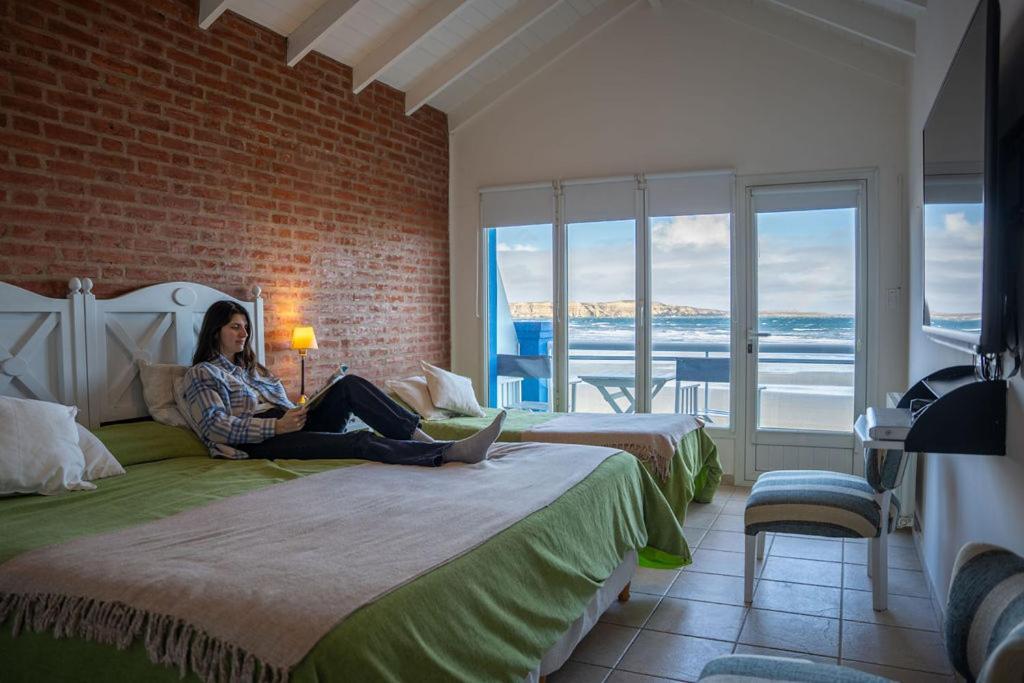 Rayentray Las Restingas Hotel De Mar Puerto Pirámides Eksteriør bilde